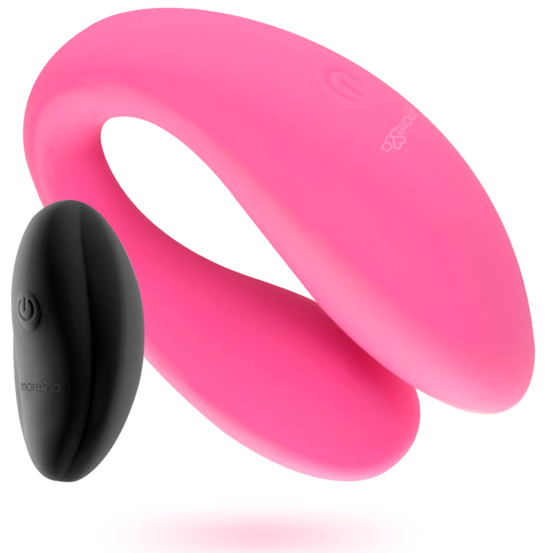 Lauren Remote-Control Couples Stimulator, Dual Motors, Waterproof MORESSA