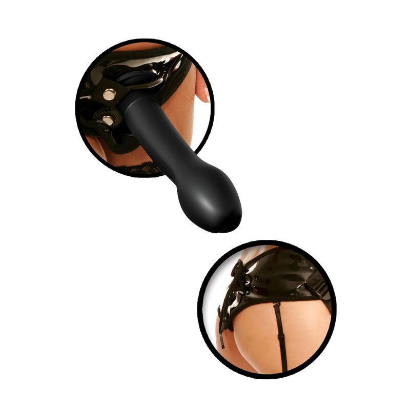 Garter Belt Strap-On Harness Set | 15 cm Dildo | FETISH FANTASY SERIES