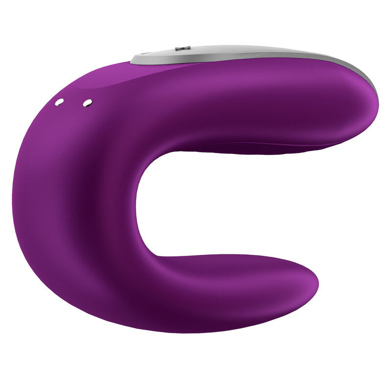 Double Fun App-Controlled Couples Vibrator | Purple - Satisfyer