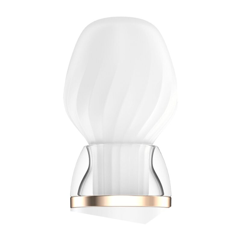 Double Wand-er App-Controlled Wand Massager | 2 Heads | 51 Combos | White | Satisfyer