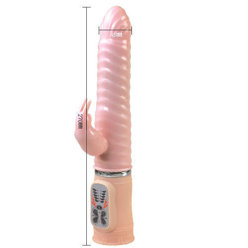 Heat Fire Bunny Rampant Heating Vibrator | 27 cm x 4.5 cm | BAILE