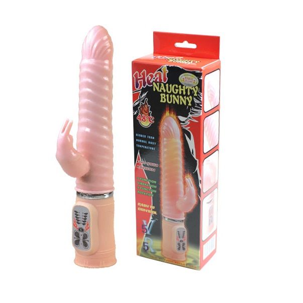 Heat Fire Bunny Rampant Heating Vibrator | 27 cm x 4.5 cm | BAILE