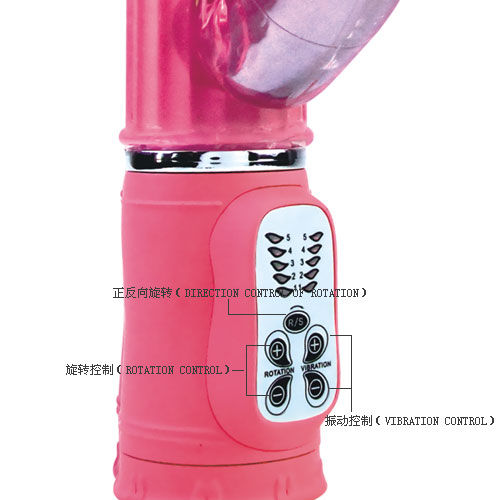 Passion Rock Bunny Rotator Vibrator Pink | 27 cm x 4.5 cm | BAILE