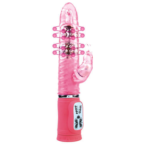Cute Passion Bunny Vibrator Rotator Pink | 27 cm x 4.5 cm | BAILE