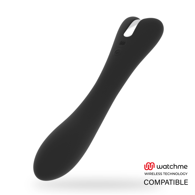 Ryan Vibrator Black | Watchme Compatible | 22.0 cm x 5.0 cm | BRILLY GLAM
