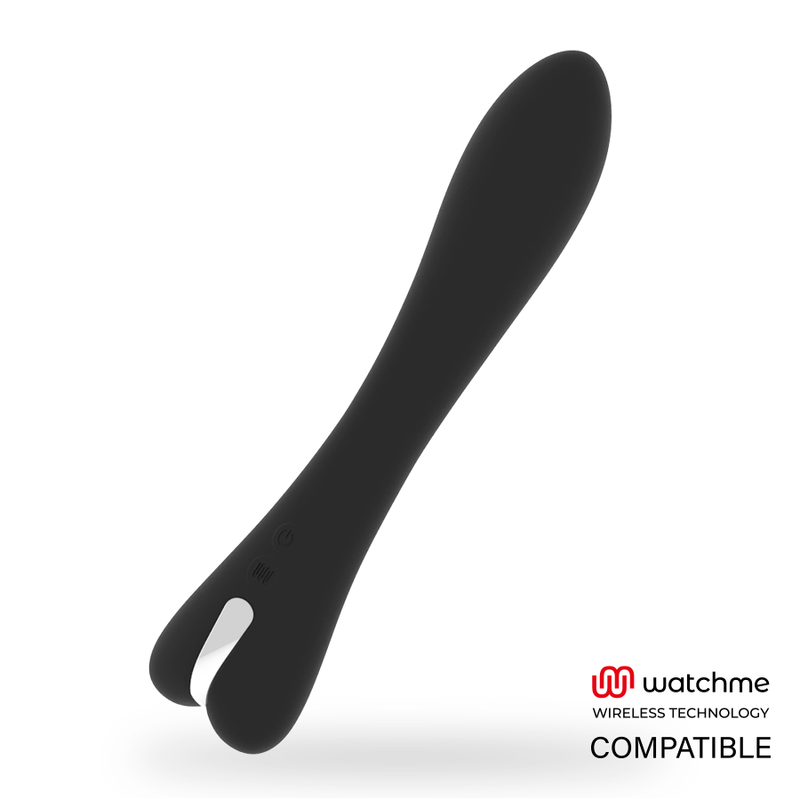 Ryan Vibrator Black | Watchme Compatible | 22.0 cm x 5.0 cm | BRILLY GLAM