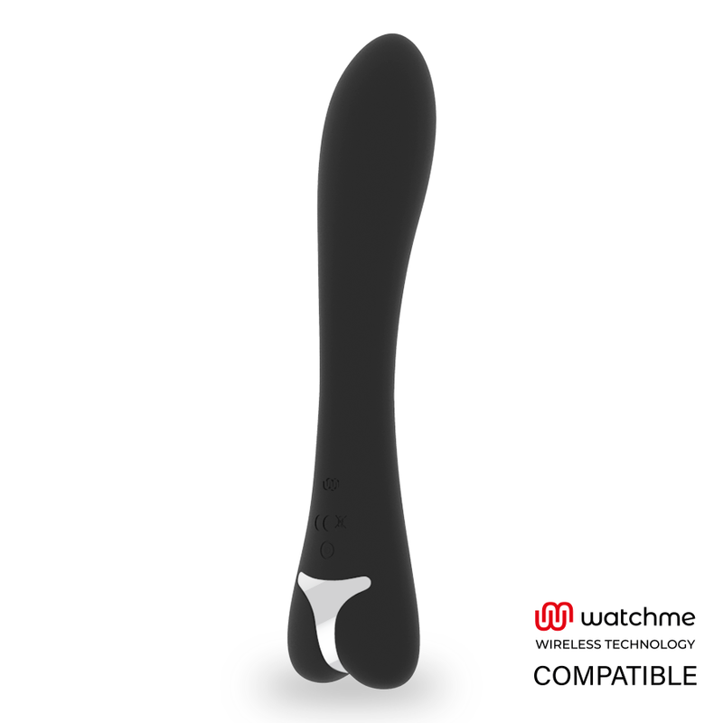 Ryan Vibrator Black | Watchme Compatible | 22.0 cm x 5.0 cm | BRILLY GLAM