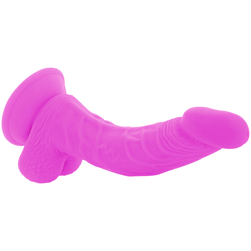 Flexible Vibrating Dildo Purple | 21.5 cm x 4.5 cm | DIVERSIA