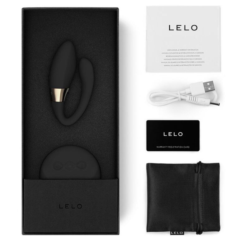 TIANI DUO Couples Massager Black | Dual-Motor & Remote | LELO