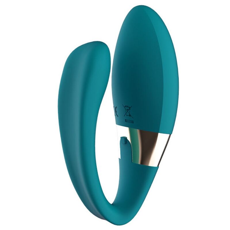 Tiani Duo Couples Massager Blue | Dual-Motor & SenseMotion Remote | LELO