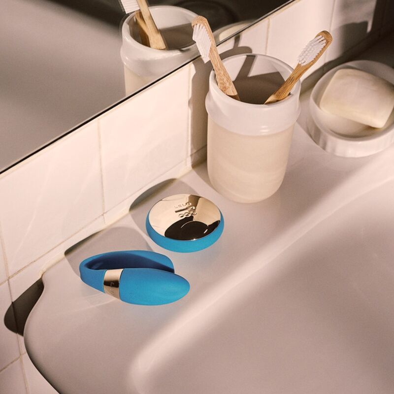 Tiani Duo Couples Massager Blue | Dual-Motor & SenseMotion Remote | LELO