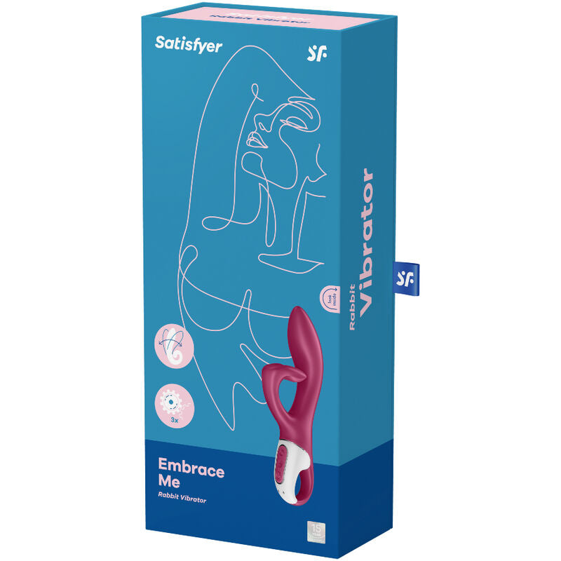 SATISFYER - EMBRACE ME GSPOT VIBRATOR TURQUOISE