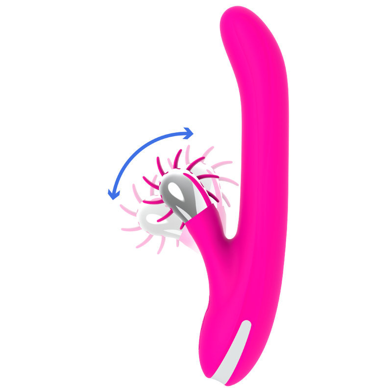 Bunny Rotation Rabbit Vibrator - 24 cm - DIVERSIA