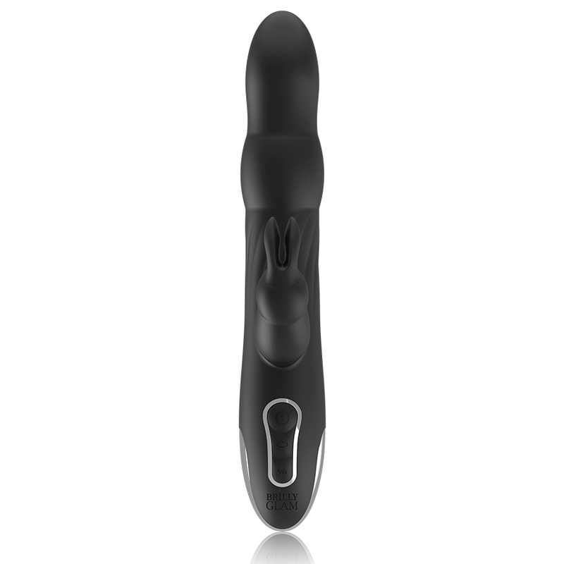 Watchme-Compatible Moebius Rabbit Vibrator & Rotator | 24.0 cm x 3.6 cm | Brilly Glam
