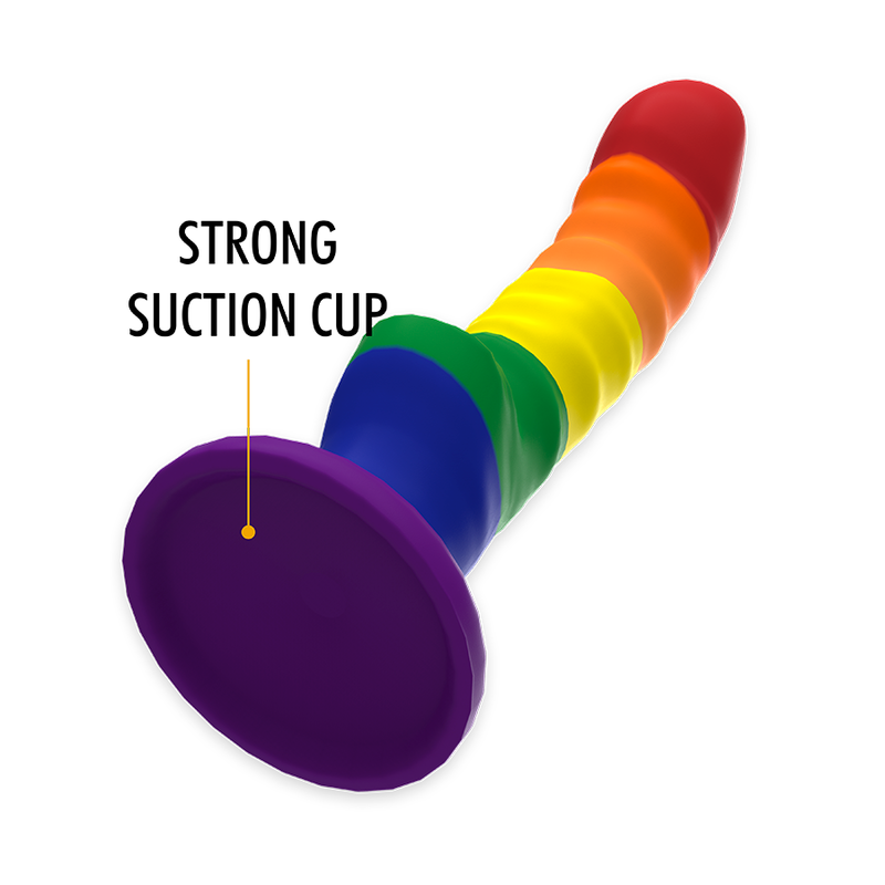 Colby Pride Fantasy Dildo 17 cm × 3 cm – MYTHOLOGY