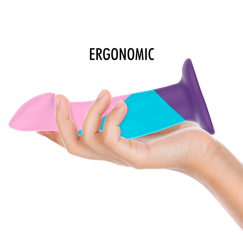 Garrick Pastel Silicone Dildo Size M 16.5 cm × 3.5 cm