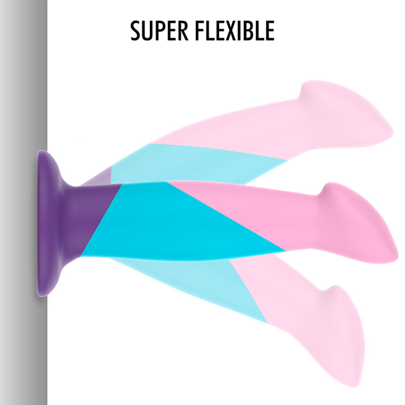 Garrick Pastel Silicone Dildo Size M 16.5 cm × 3.5 cm