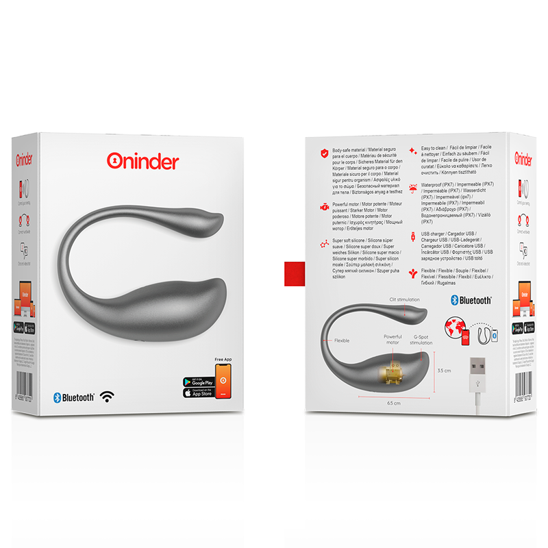 Nairobi Vibrating Egg – Black – ONINDER