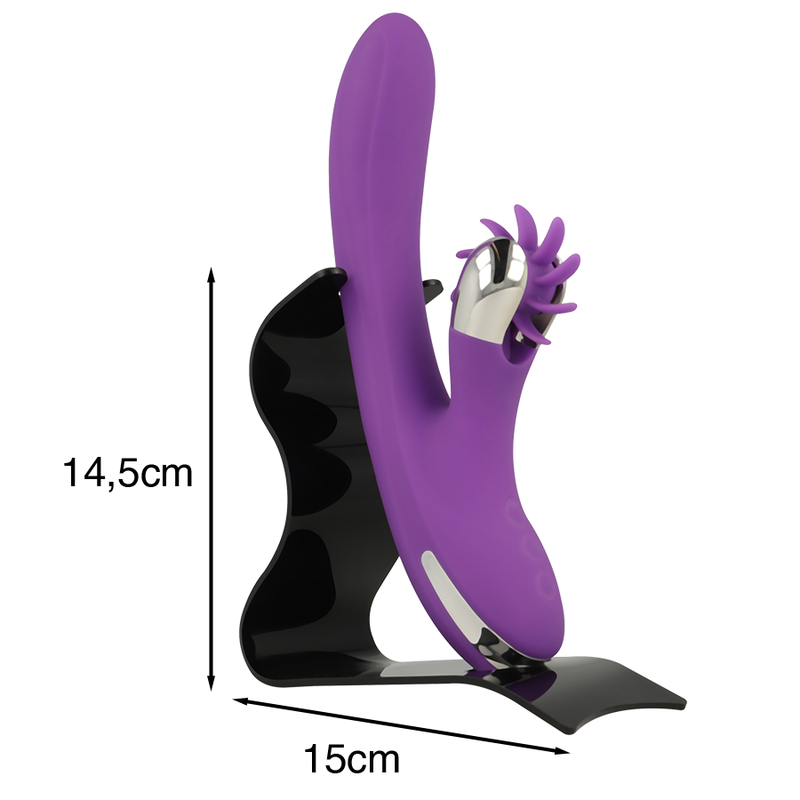 Acrylic Display Stand (Large) 15.0 × 14.5 × 6.0 cm – Black | Dreamlove
