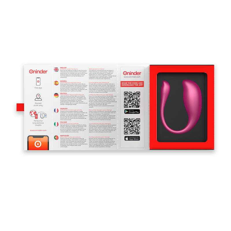 Nairobi Vibrating Egg – Black – ONINDER