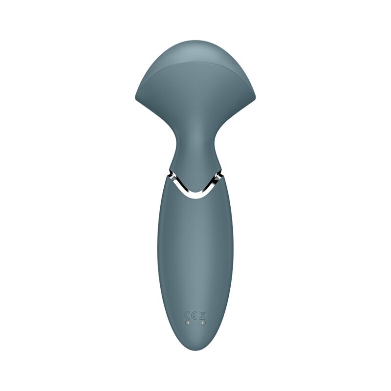 Mini Wand-er – Grey – 6.3 in – 12 Modes – Satisfyer