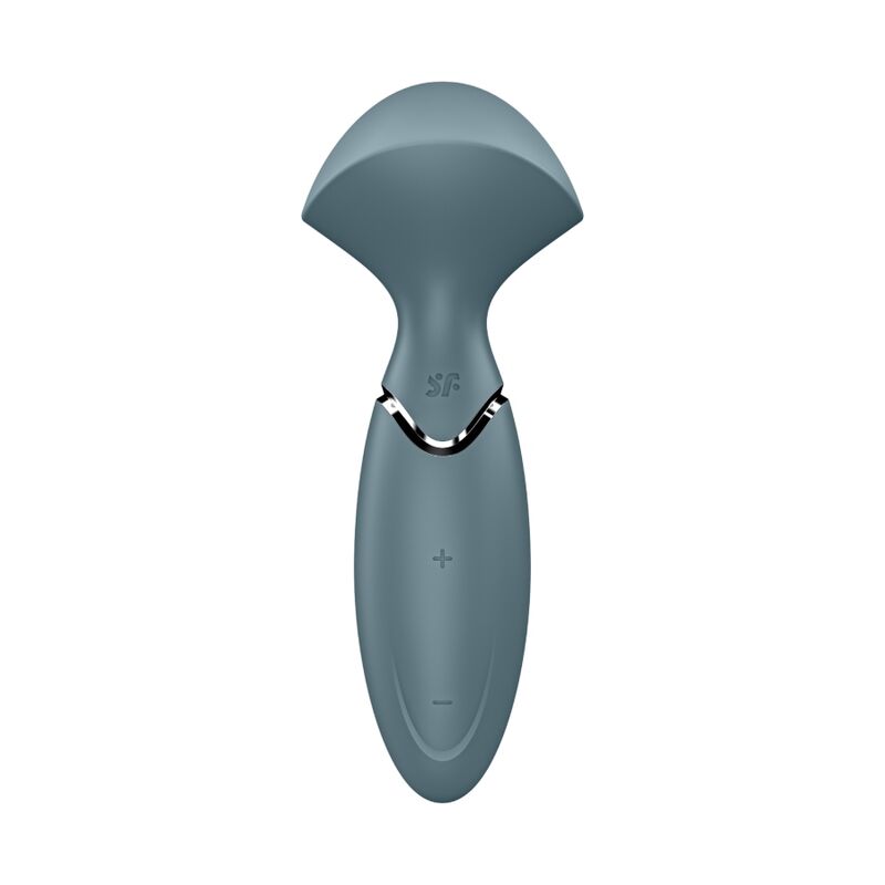 Mini Wand-er – Grey – 6.3 in – 12 Modes – Satisfyer