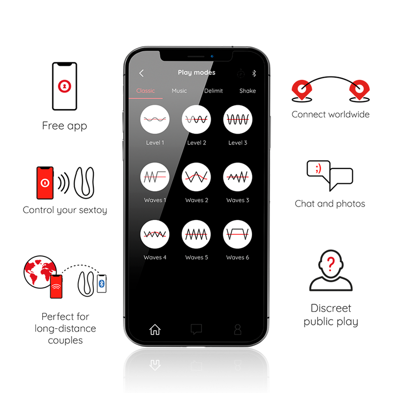 Lisboa Couples Vibrator – App-Controlled, Dual Stimulation, IPX7 – ONINDER