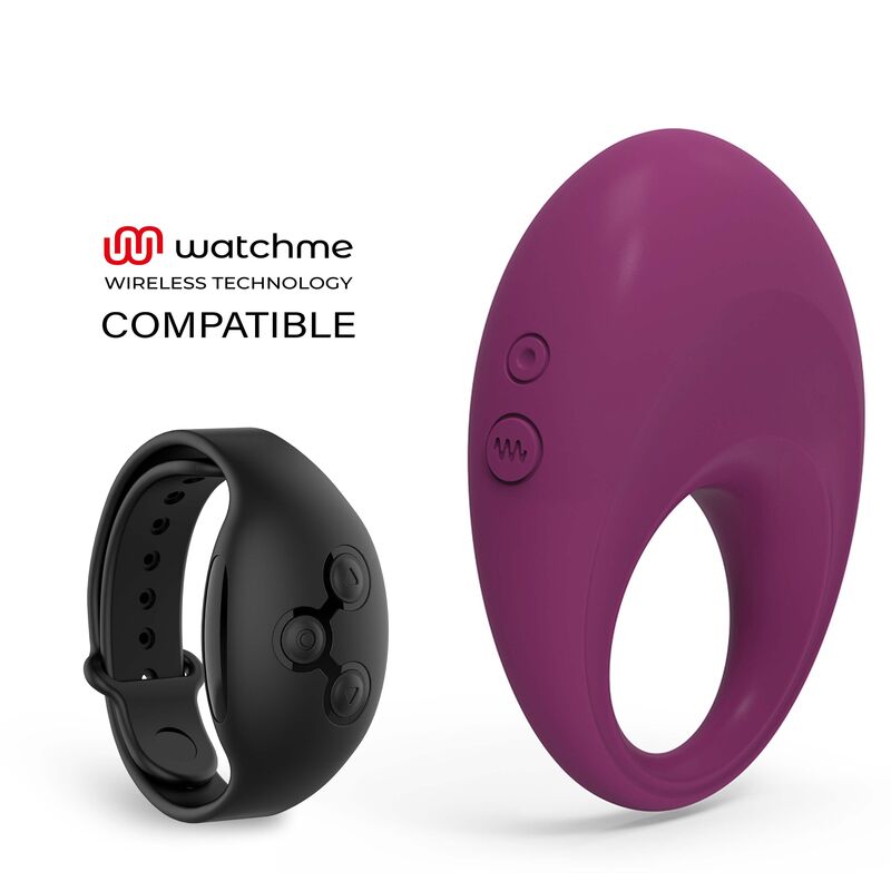 Dylan Rechargeable Vibrating Ring – Watchme Compatible – COVERME