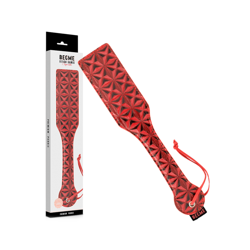 Red Edition Vegan Leather Paddle – BEGME