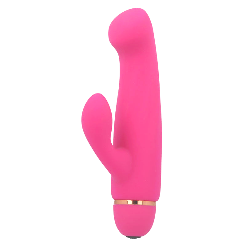 Boral Silicone Rabbit Vibrator Pink 17.8 cm - 20 Modes - INTENSE