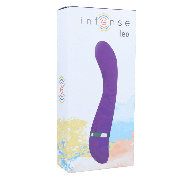 Leo Silicone Vibrator – Lilac – 18.7 cm – INTENSE
