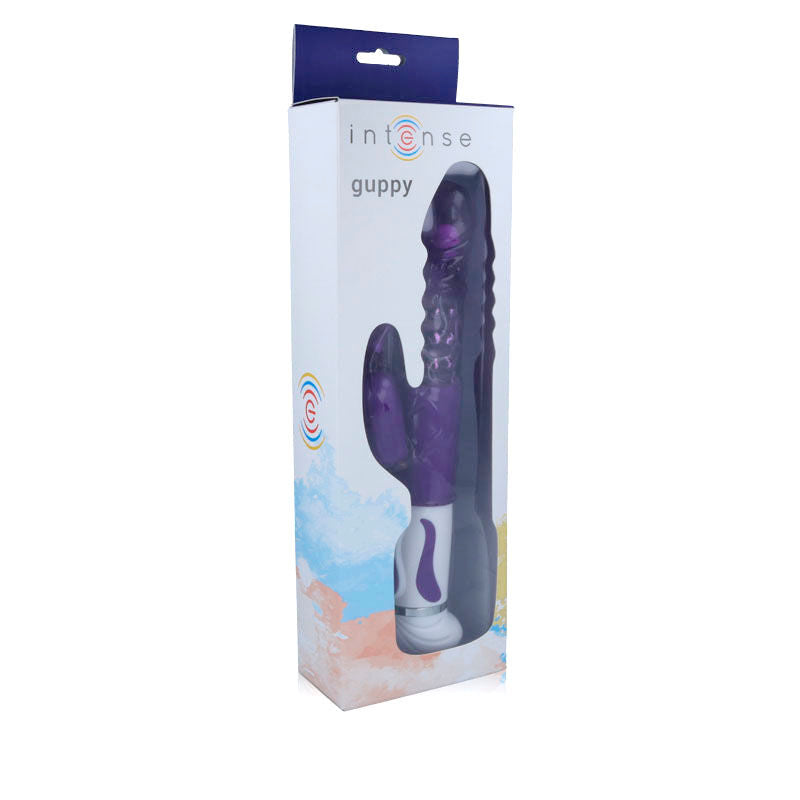 Guppy Lilac Rotator Rabbit Vibrator 27 cm – INTENSE
