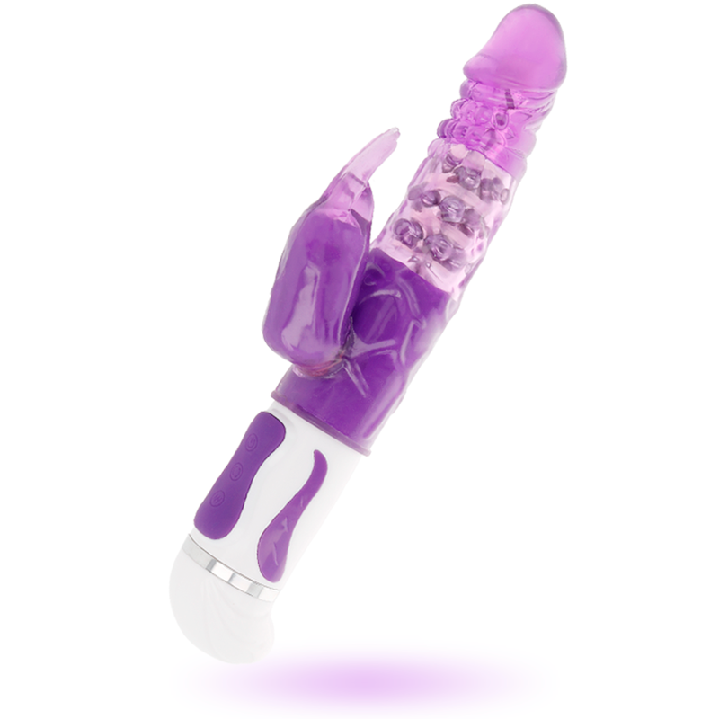 Guppy Lilac Rotator Rabbit Vibrator 27 cm – INTENSE
