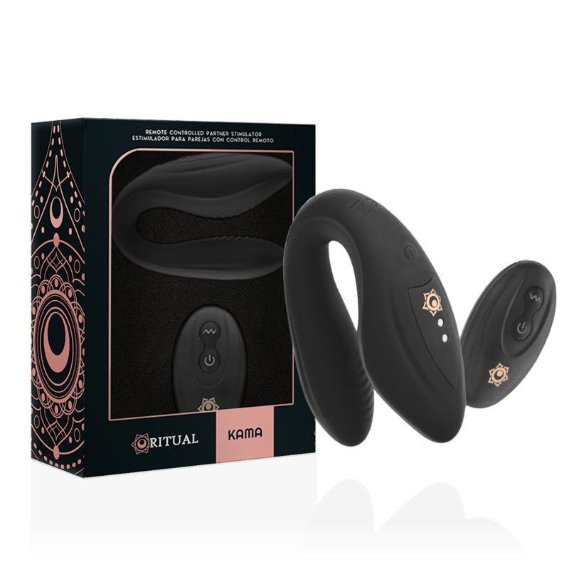 Kama Couples Vibrator with Remote – Aqua – RITHUAL