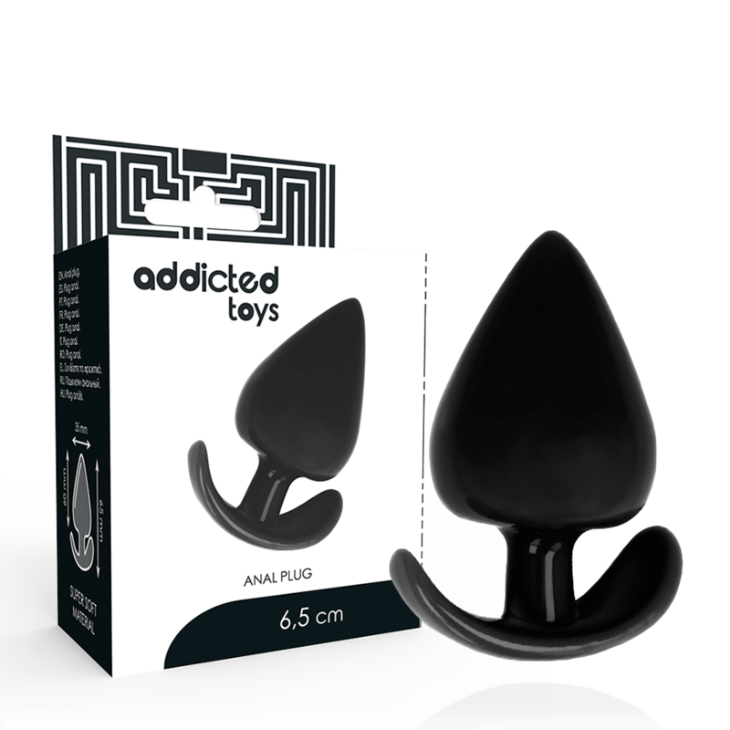 Anal Plug 6.5 cm x 3.5 cm Body-Safe TPR