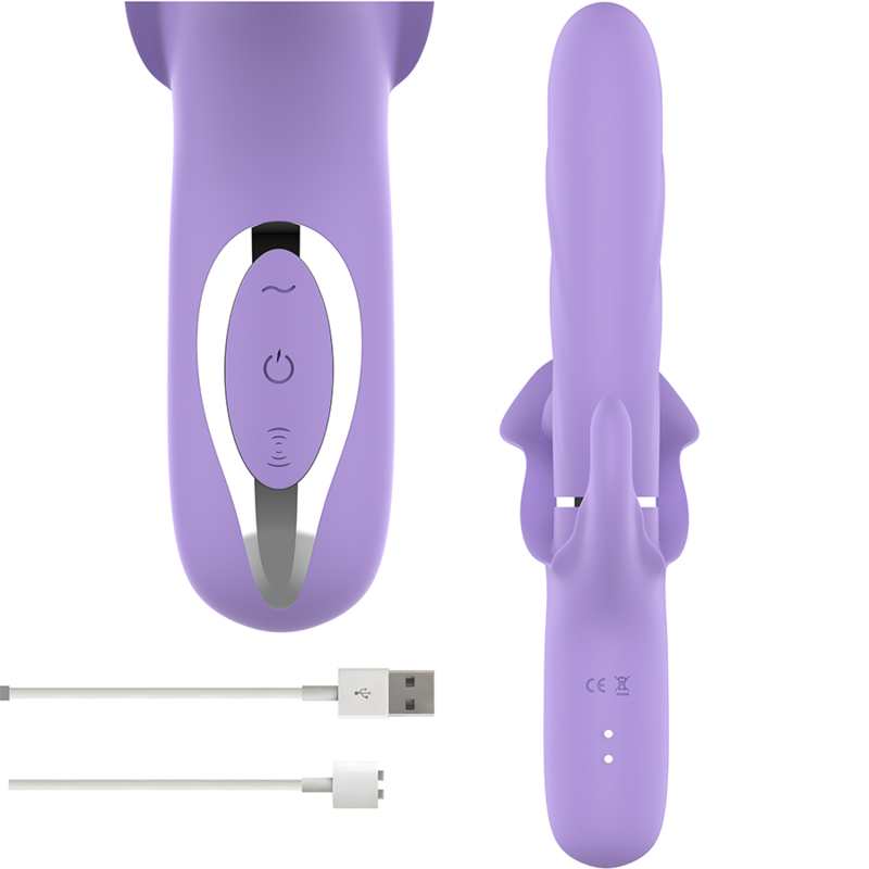Billie Multifunction Vibrator - Up and Down, Suction, Pulsation - INTENSE