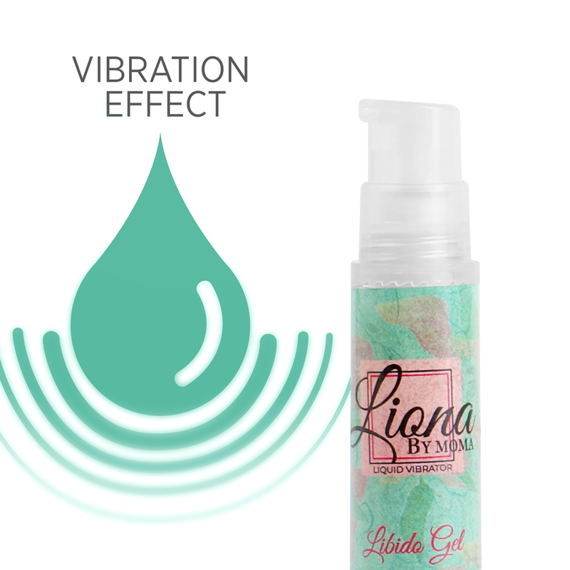 Liquid Vibrator Libido Gel 6 ml – LIONA by MOMA