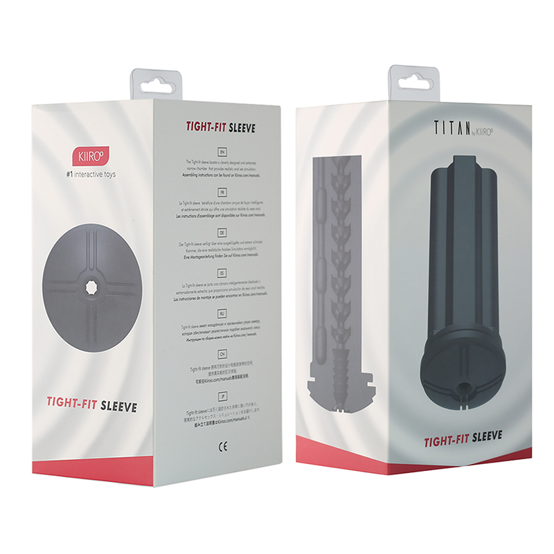 Titan Tight Fit Anal Masturbator Sleeve – Maximum Fit – KIIROO