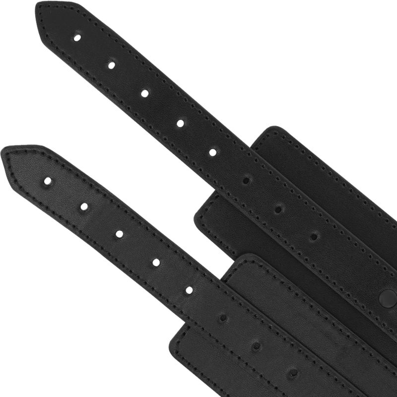 Fetish Vegan Leather Ankle Cuffs – INTENSE