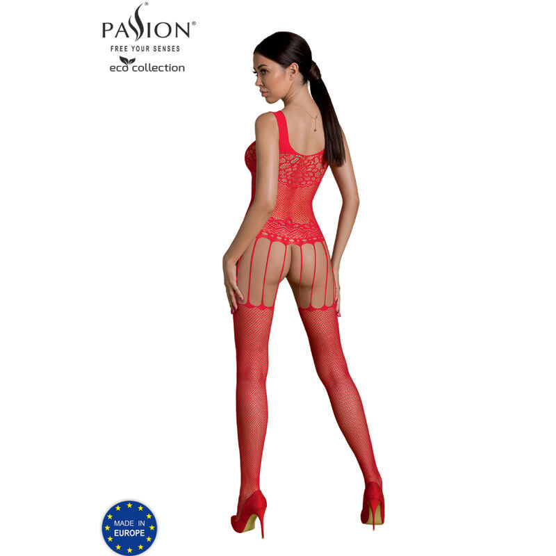 PASSION - ECO COLLECTION BODYSTOCKING ECO BS001 WHITE