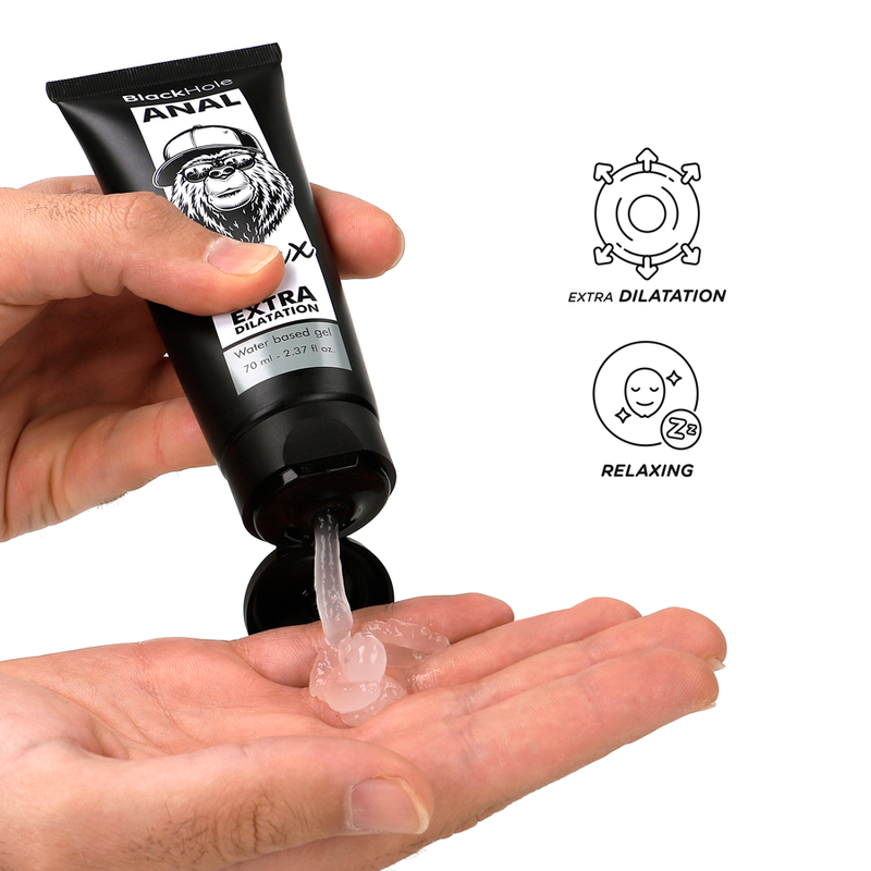 Water-Based Anal Dilation Gel 70 ml | BLACK HOLE