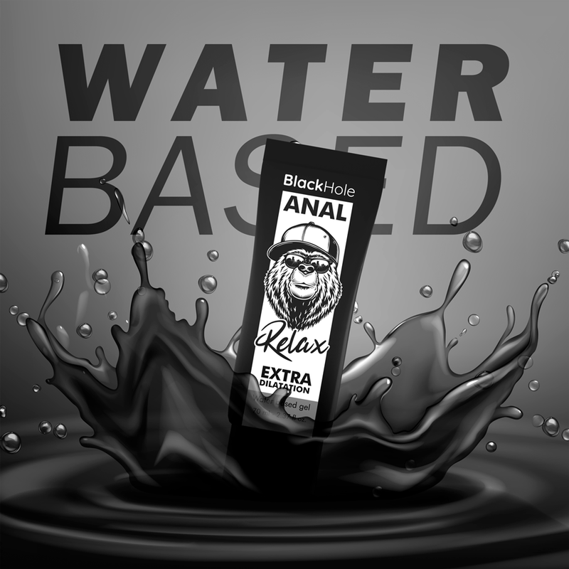 Water-Based Anal Dilation Gel 70 ml | BLACK HOLE