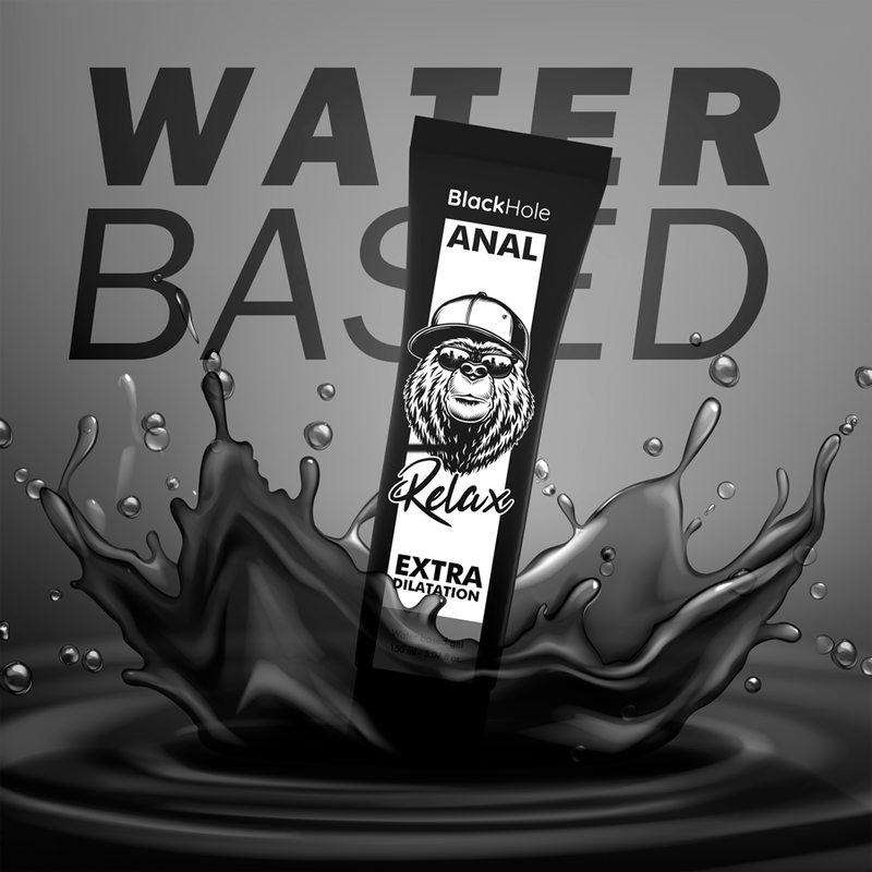 Water-Based Anal Dilation Gel | 150 ml | BLACK HOLE