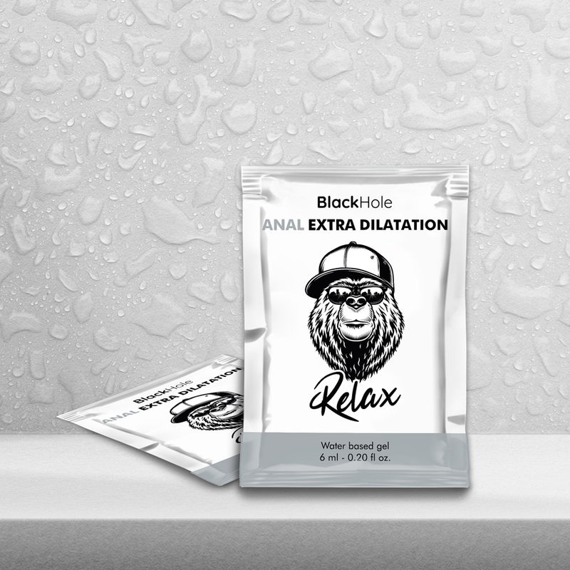 Black Hole Water-Based Anal Relax Gel | Extra Dilation | 6 ml Single-Dose