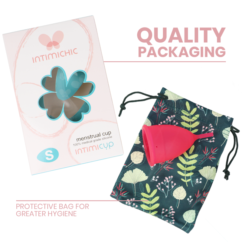 Menstrual Cup Size S | Medical-Grade Silicone | INTIMICHIC