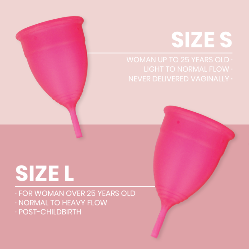 Menstrual Cup | Medical-Grade Silicone | Size L | INTIMICHIC