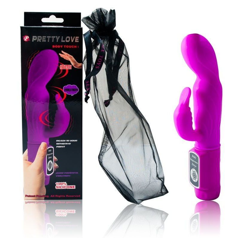 Flirtation Body-Touch Vibrator Lilac | 22.5 cm x 3.8 cm | PRETTY LOVE