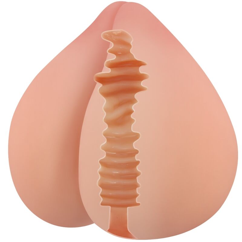 Peach Textured Male Masturbator – PRETTY LOVE