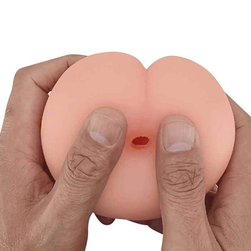 Peach Textured Male Masturbator – PRETTY LOVE
