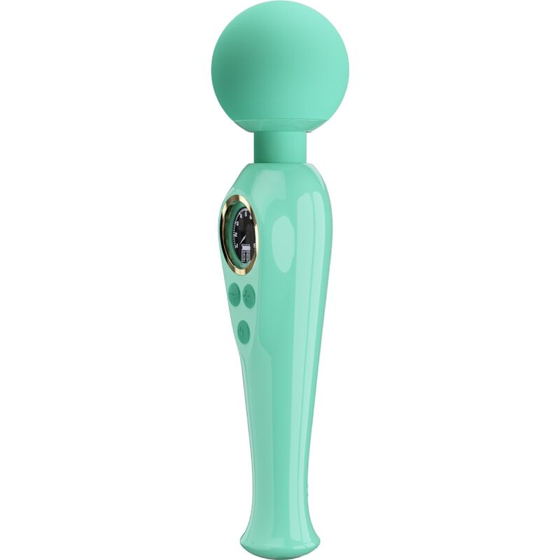 Skyler Wand Vibrator Green | 10 Modes × 9 Speeds | Pretty Love